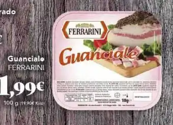 Gadis Guanciale ferrarini oferta