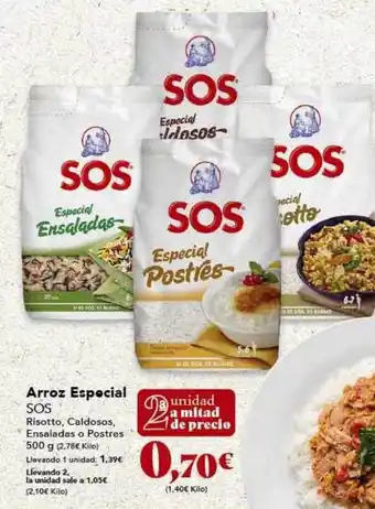 Gadis Arroz especial sos risotto, caldosos ensaladas o postres oferta