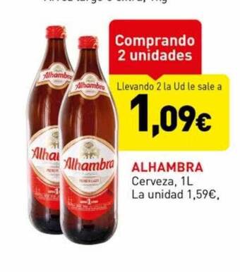 Hiperber Alhambra cerveza oferta