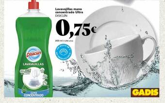 Gadis Lavavajillas mano concentrado ultra disiclín oferta