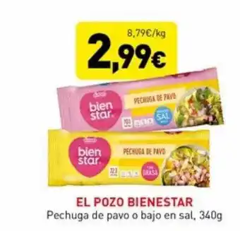 Hiperber El pozo bienestar pechuga de pavo o bajo en sal oferta