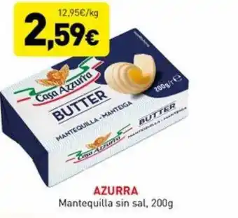 Hiperber Azurra mantequilla sin sal oferta