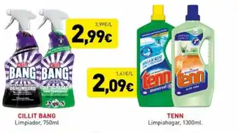 Hiperber Cillit bang limpiador tenn limpiahogar oferta