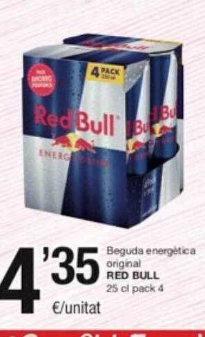 SPAR Fragadis Beguda energética original red bull oferta