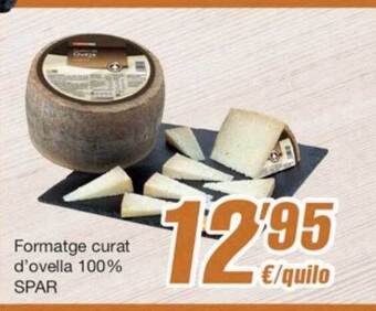 SPAR Fragadis Formatge curat d'ovella 100% spar oferta