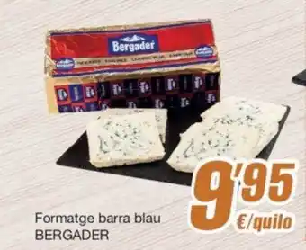 SPAR Fragadis Formatge barra blau bergader oferta