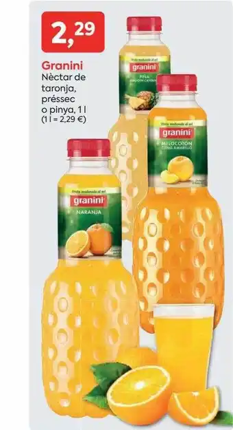 Suma Supermercados Granini néctar de taronja préssec oferta