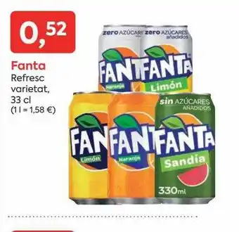 Suma Supermercados Fanta refresc varietat oferta
