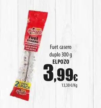 SPAR Lanzarote Fuet casero duplo elpozo oferta