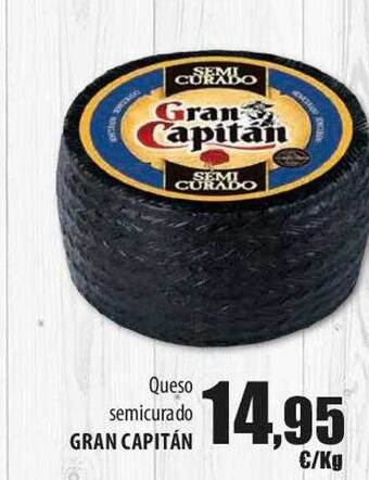 SPAR Lanzarote Queso semicurado gran capitán oferta