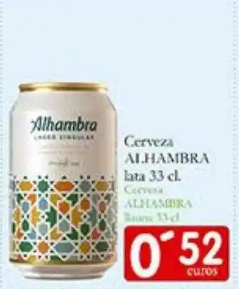 Supermercados Bip Bip Cerveza alhambra oferta