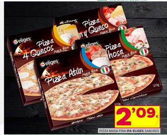 Supermercados Dani Pizza masa fina ifa-eliges sabores oferta