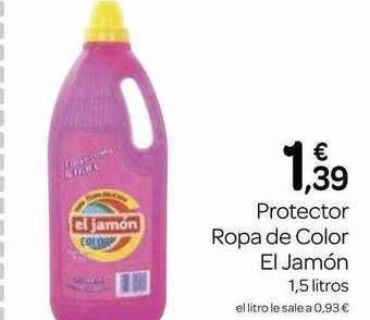 Supermercados El Jamón Protector ropa de color el jamón oferta