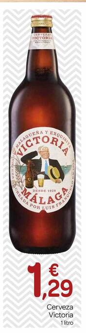 Supermercados El Jamón Cerveza victoria oferta
