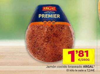 Supermercados Dani Jamón cocido braseado argal oferta