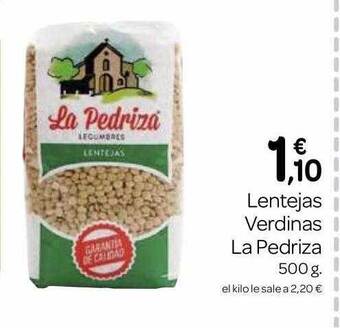 Supermercados El Jamón Lentejas verdinas la pedriza oferta