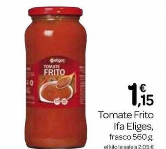 Supermercados El Jamón Tomate frito ifa eliges oferta