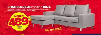 Tifón Hipermueble Chaiselongue modelo ibiza oferta