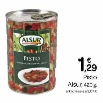 Supermercados El Jamón Pisto alsur oferta