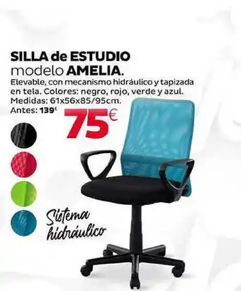 Tifón Hipermueble Silla de estudio modelo amelia oferta