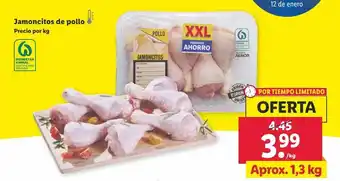 Muslos de pollo
