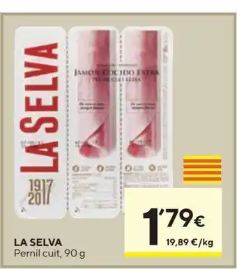 Caprabo Jamón cocido extra la selva oferta