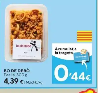 Caprabo Paella bo de debò oferta