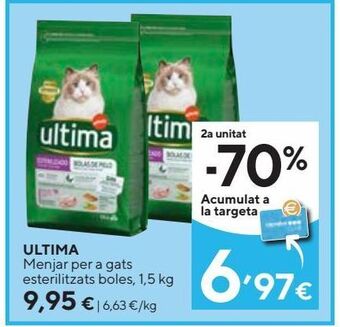 Caprabo Comida para gatos última oferta