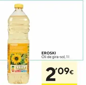 Caprabo Aceite de girasol eroski oferta