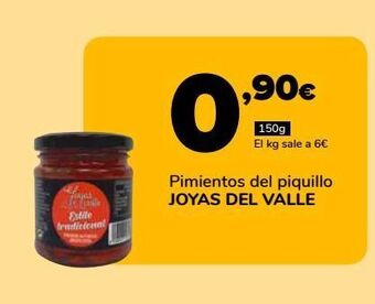 Supeco Pimientos del piquillo joyas del valle oferta