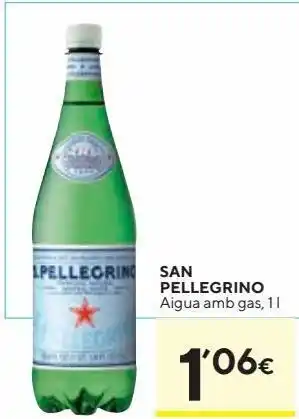 Caprabo Agua san pellegrino oferta