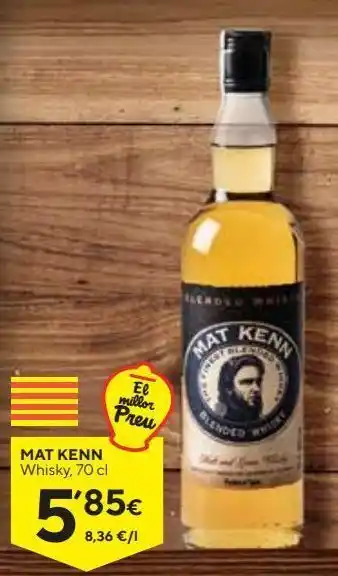 Caprabo Whisky mat kenn oferta
