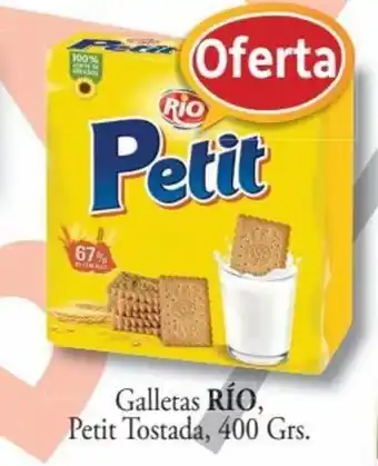 Cash Barea Galletas Rio Petit Tostada, 400 Grs. oferta