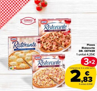 Carrefour Pizzes Ristorante Dr. Oetker oferta