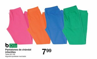 Zeeman Pantalones de chándal infantiles oferta