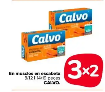 Carrefour En Musclos en escabetx Calvo oferta