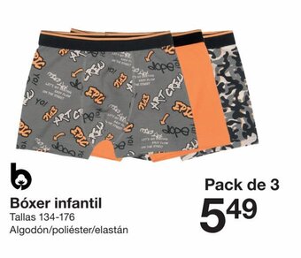 Zeeman Bóxer infantil oferta