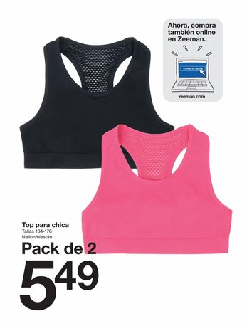 Zeeman Top para chica oferta