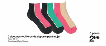 Zeeman Calcetines tobilleros de deporte para mujer oferta