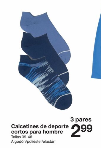 Zeeman Calcetines de deporte cortos para hombre oferta