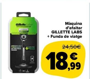 Carrefour Máquina d'afaitar Gillette Labs+ Funda de viatge oferta