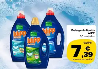 Carrefour Detergents Líquids Wipp oferta