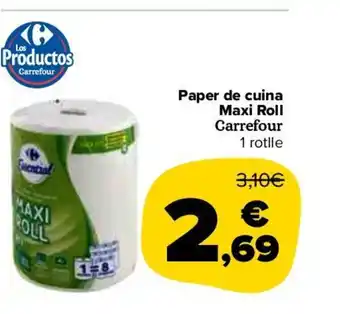 Carrefour Paper de cuina Maxi Roll oferta