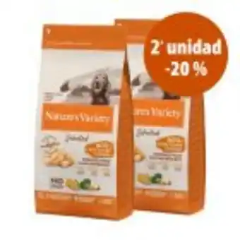 Zooplus Nature's variety 2 x 2 kg pienso para perros en oferta: 2ª ud. al -20 % oferta