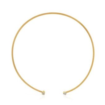 Tous Collar de plata vermeil y diamantes nocturne oferta