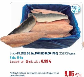 Abordo Filetes De Salmón Rosado (PBO) oferta