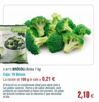 Abordo Brócoli oferta