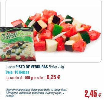 Abordo Pisto De Verduras oferta