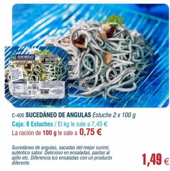 Abordo Sucedáneo De Angulas oferta