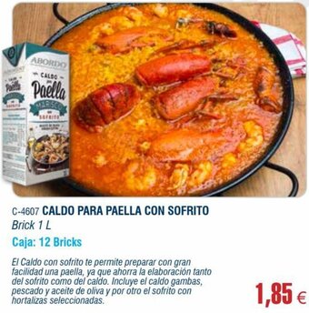 Abordo Caldo Para Paella Con Sofrito oferta